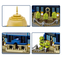 Thumbnail for Building Blocks Creator Expert Jerusalem Dome Of The Rock Bricks Toy Construction Set Toys - 3