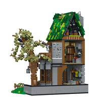 Thumbnail for Building Blocks Creator Expert MOC Medieval Tavern Bricks Toy - 1