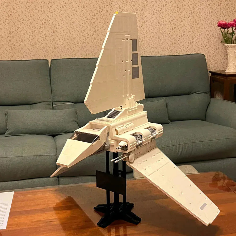 Building Blocks MOC Star Wars Imperial Shuttle Space Ship Bricks Toy - 1