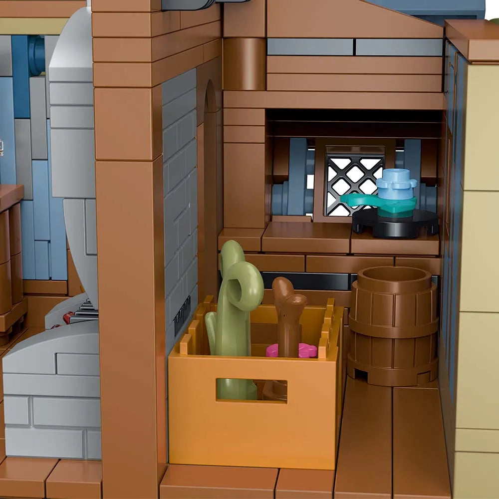 Building Blocks Creator Expert MOC Medieval Magician House Bricks Toy Construction Set Toys - 8