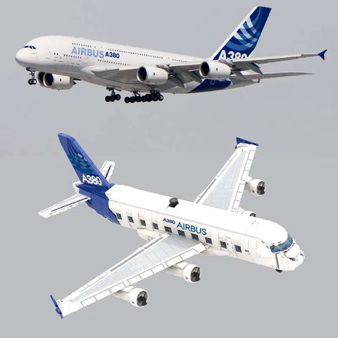 Creator Expert MOC Airbus A380 Building Blocks Set