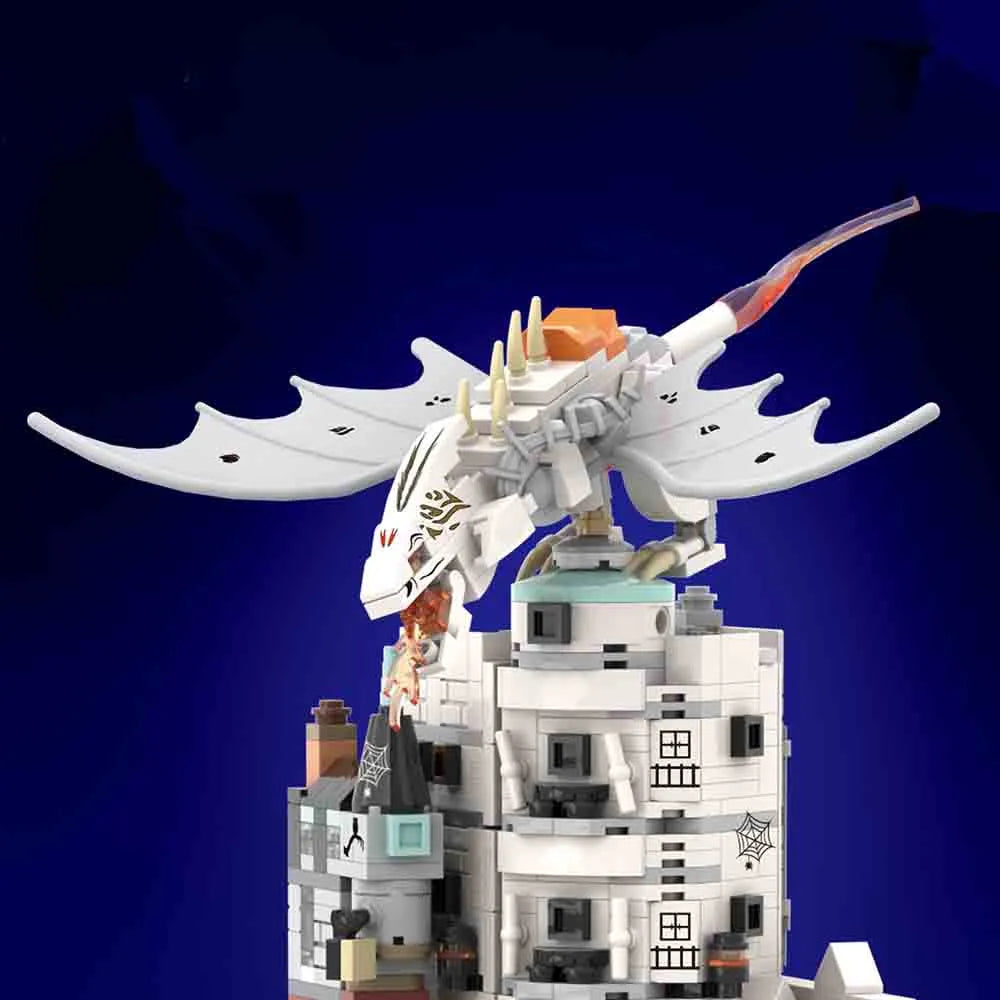 Ghost Brick Harry Potter Ghost Castle Building Blocks Set