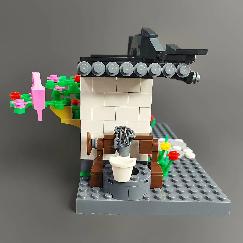 Building Blocks Creator Expert MOC Huizhou Architecture Arch Bricks Toy Construction Set Toys - 3