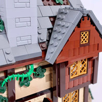 Thumbnail for Building Blocks Ideas Creator MOC Sanderson Sisters Cottage Bricks Toy - 7
