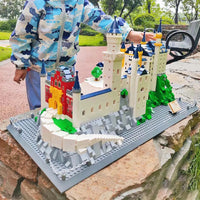 Thumbnail for Building Blocks MOC 6226 The Neuschwanstein Castle Bricks Toy - 4