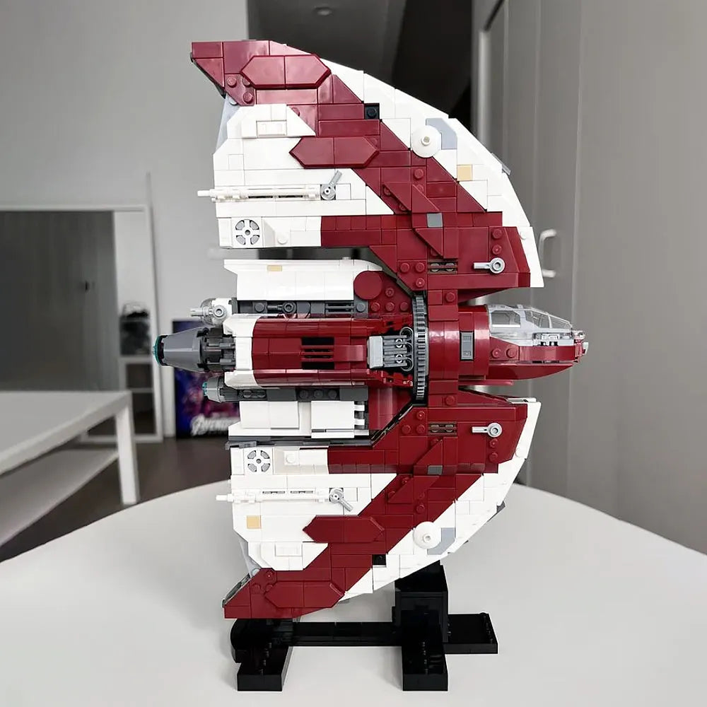 Building Blocks Star Wars Custom MOC T6 Shuttle Spacecraft Bricks Toy - 2
