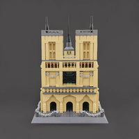 Thumbnail for Building Blocks MOC Architecture Paris Notre Dame Cathedral Bricks Toy - 19