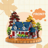 Thumbnail for Building Blocks Creator Expert MOC Autumn Winery Bricks Toy - 3