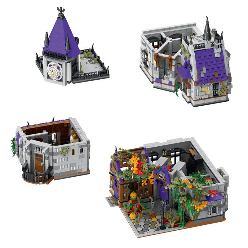 Building Blocks Creator Expert MOC Mystery Mansion Bricks Toy - 5