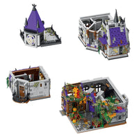 Thumbnail for Building Blocks Creator Expert MOC Mystery Mansion Bricks Toy - 5