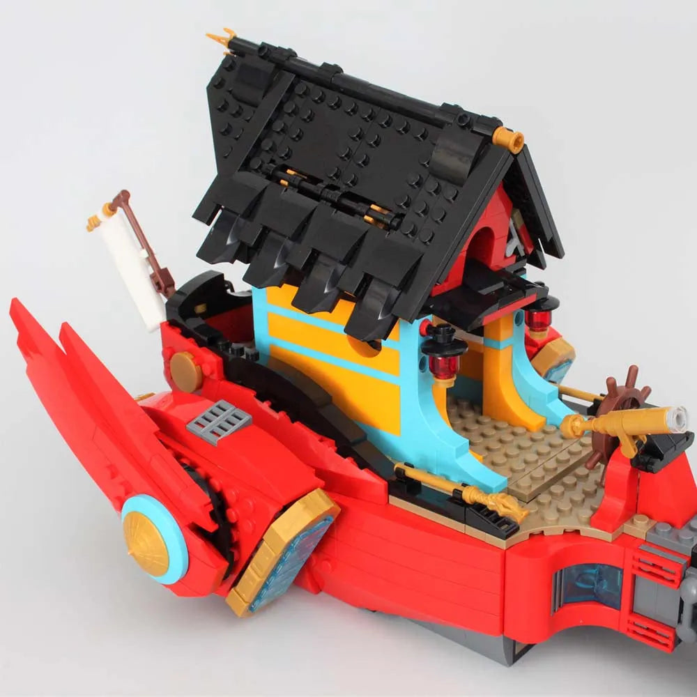 Building Blocks Movie Ninjago Destiny Bounty Race Against Time Bricks Toy Construction Set Toys - 4