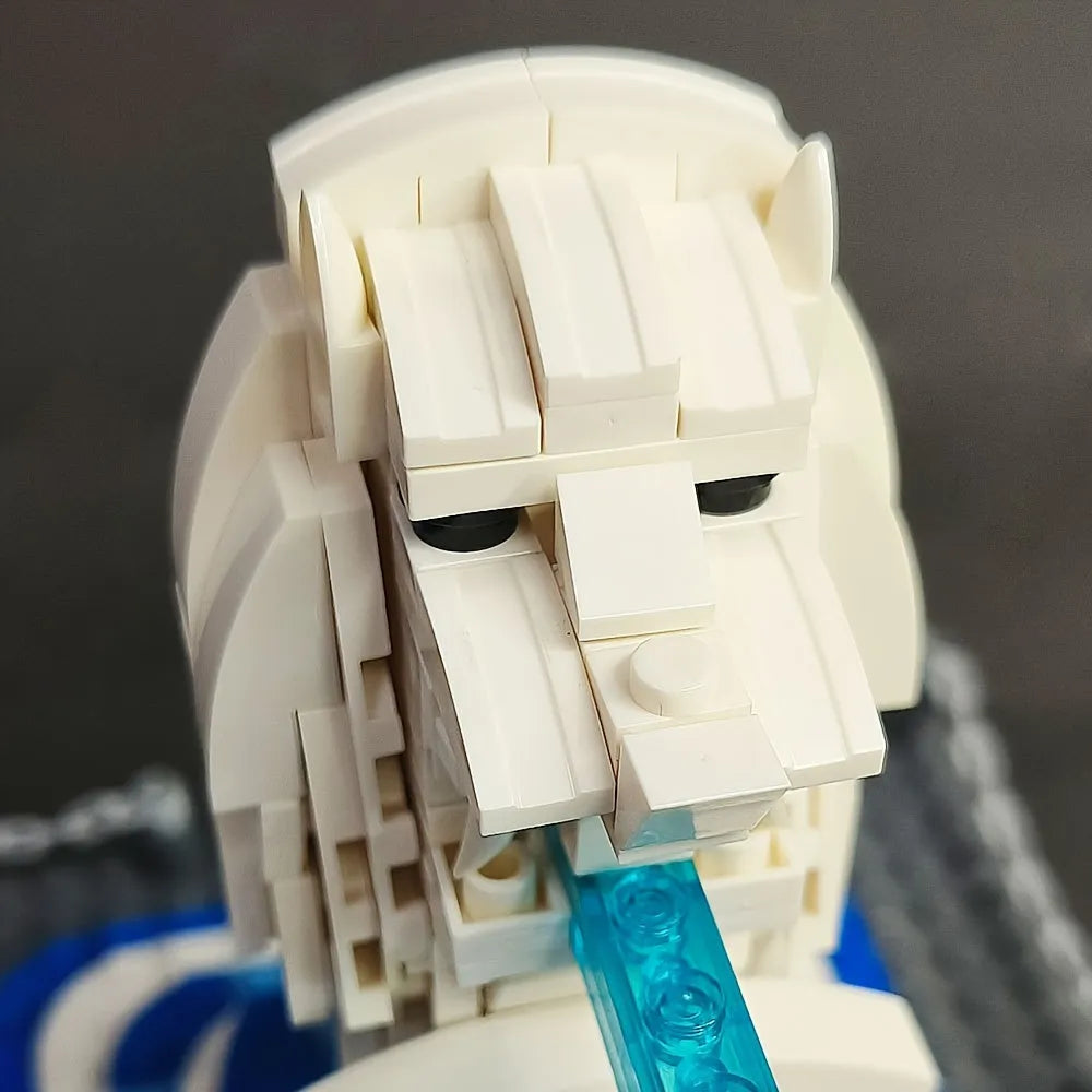 Building Blocks MOC Architecture Famous Merlion Statue Bricks Toys 4218 Construction Set Toys - 13