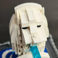 Thumbnail for Building Blocks MOC Architecture Famous Merlion Statue Bricks Toys 4218 Construction Set Toys - 13