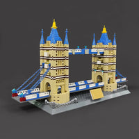 Thumbnail for Building Blocks MOC Architecture London Tower Bridge Bricks Toys - 2