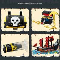 Thumbnail for Building Blocks Creator Expert Ideas Ship In A Bottle Bricks Toy Construction Set Toys - 6