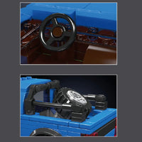 Thumbnail for Building Blocks Tech Mini Raptor Pickup Car Champions Bricks Toy Construction Set Toys - 5
