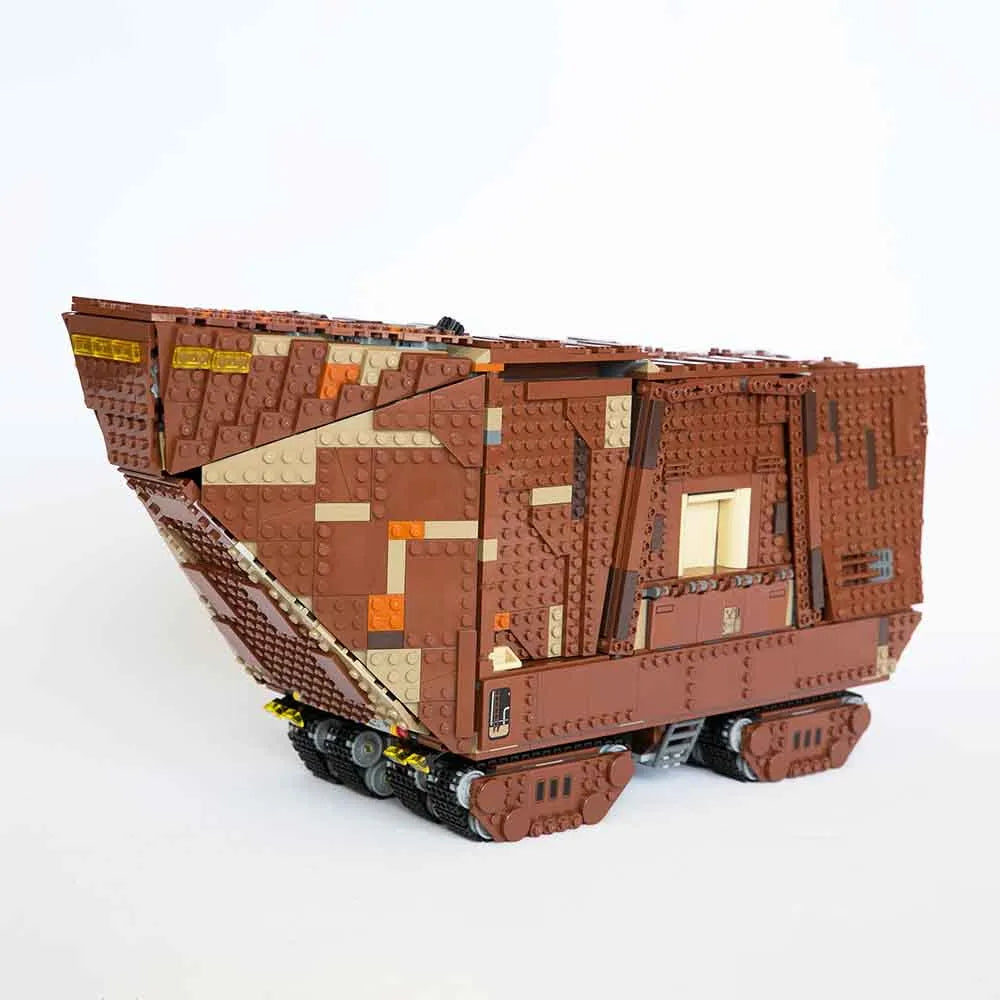 Building Blocks Star Wars MOC The Sandcrawler Bricks Toy - 3