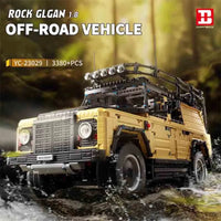 Thumbnail for Building Blocks Tech MOC Motorized Off Road Rock Glgan Bricks Toy Construction Set Toys - 2