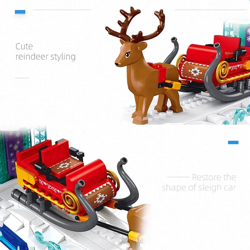 Building Blocks Creative Expert Dream Crystal Parade Float Bricks Toy Construction Set Toys - 3