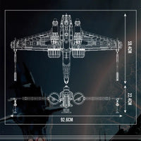 Thumbnail for Building Blocks Star Wars MOC ARC - 170 Starfighter Bricks Toy - 4