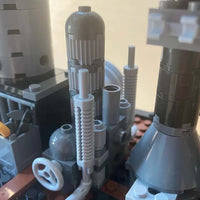 Thumbnail for Building Blocks MOC Movie Metal Beard Sea Cow Pirate Ship Bricks Toys Construction Set Toys - 4