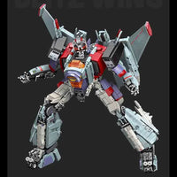 Thumbnail for Building Blocks Super Hero Blitz Wing Mecha Robot Warrior Bricks Toy Construction Set Toys - 3