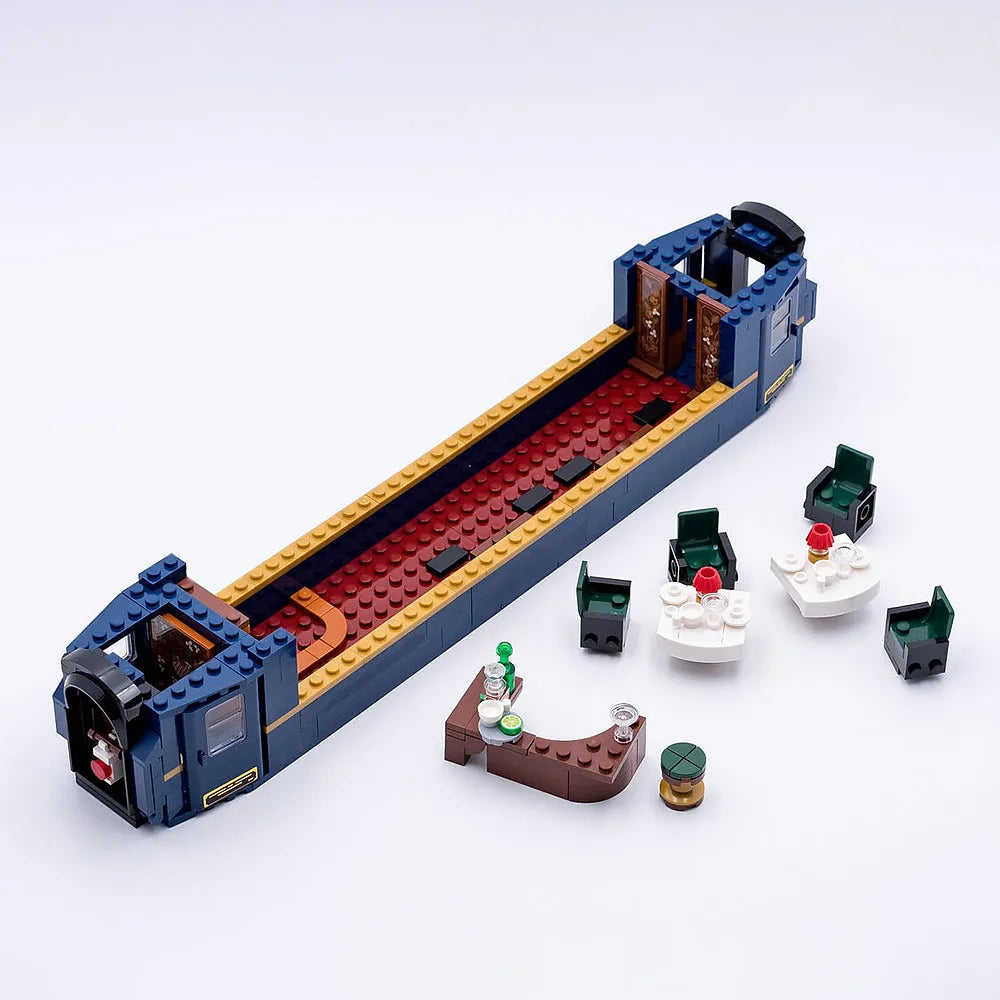 Building Blocks Tech MOC The Orient Express Train Bricks Toy 62344 Construction Set Toys - 8