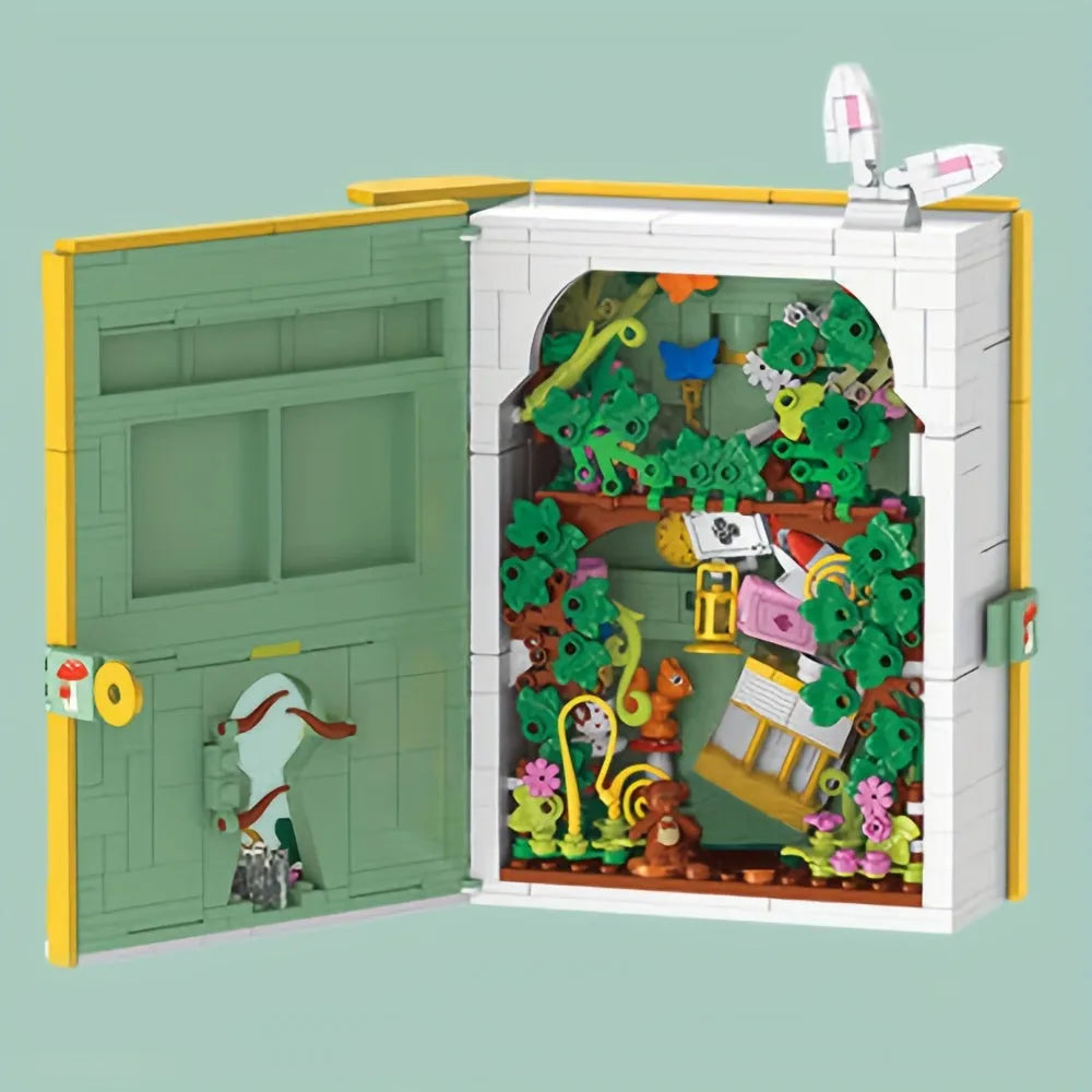 Building Blocks Creator Expert Alice In Wonderland 3D Book Bricks Toy - 5