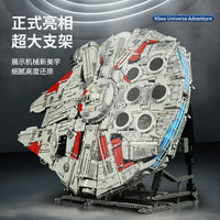 Thumbnail for Building Blocks Star Wars MOC UCS Millennium Falcon Bricks Toy - 4