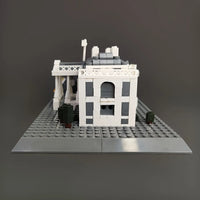 Thumbnail for Building Blocks MOC Architecture 7018 White House Bricks Skyline Kids Toys Construction Set Toys - 13
