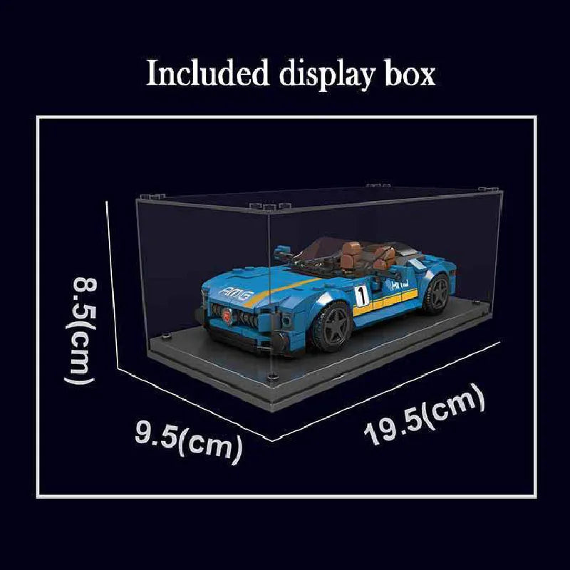 Building Blocks Tech Mini AMG GTC Speed Champions Bricks Toy Construction Set Toys - 6