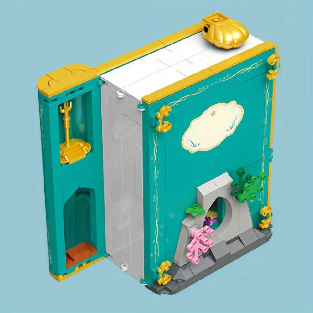 Building Blocks Creator Expert The Little Mermaid 3D Book Bricks Toy Construction Set Toys - 4