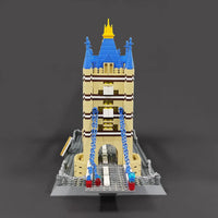 Thumbnail for Building Blocks MOC Architecture London Tower Bridge Bricks Toys - 15