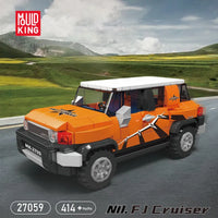 Thumbnail for Building Blocks Tech Mini FJ Cruiser Speed Car Champions Bricks Toy - 2