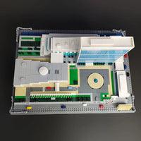 Thumbnail for Building Blocks MOC Architecture NY United Nations HQ Bricks Kids Toys - 11
