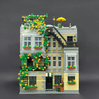 Thumbnail for Building Blocks Expert MOC 89107 Lion Pub Club Bricks House Kids Toys Construction Set Toys - 5