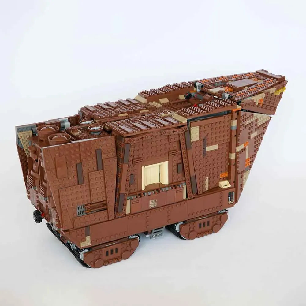 Building Blocks Star Wars MOC The Sandcrawler Bricks Toy 80038 - 4