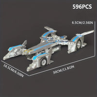 Thumbnail for Building Blocks Tech MOC F1 Spiegel HP-022 Super Racing Car Bricks Toy Construction Set Toys - 2