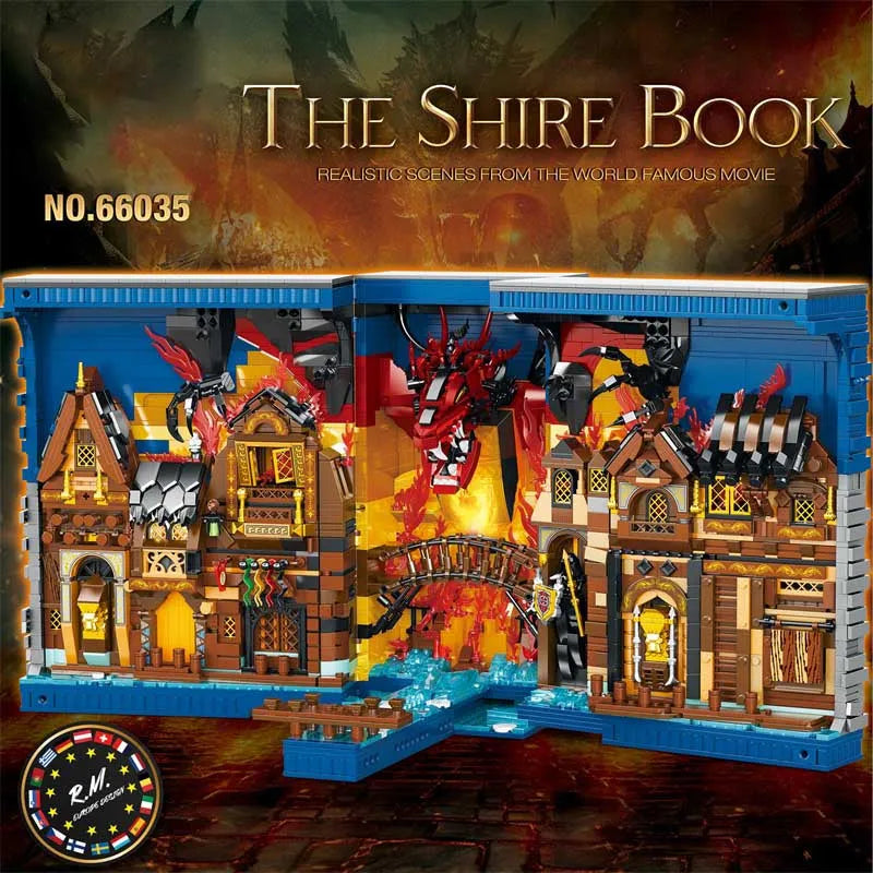 Building Blocks Lord of Rings Movie MOC Hobbit Book Bricks Toy Construction Set Toys - 2