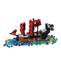 Thumbnail for Building Blocks Creator Expert Ideas Ship In A Bottle Bricks Toy Construction Set Toys - 10