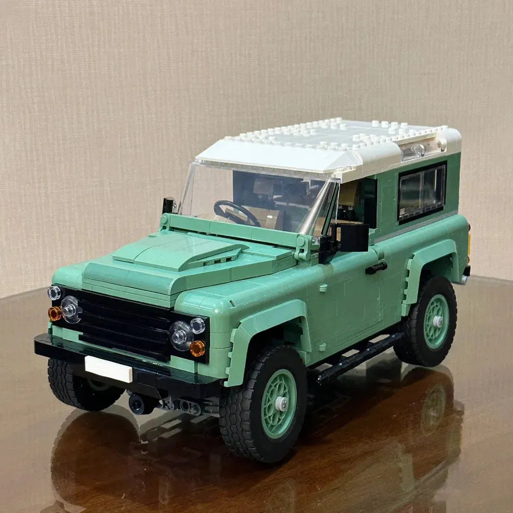 Building Blocks Tech Creator Expert Land Rover Defender 90 Bricks Toy - 2