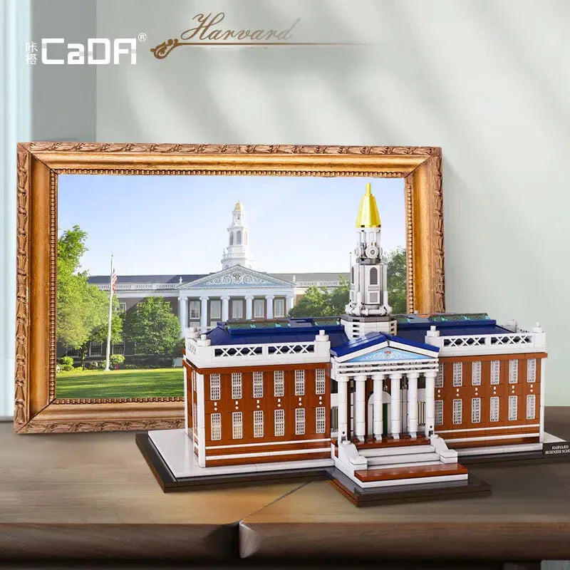 Building Blocks Creator Expert MOC Harvard Business School Bricks Toy Construction Set Toys - 2