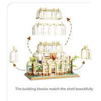 Thumbnail for Building Blocks Creator MOC City Dinosaur Museum MINI Bricks Toy Construction Set Toys - 3
