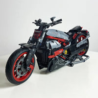 Thumbnail for Building Blocks MOC Super Speed 1260S Racing Motorcycle Bricks Kids Toy - 11