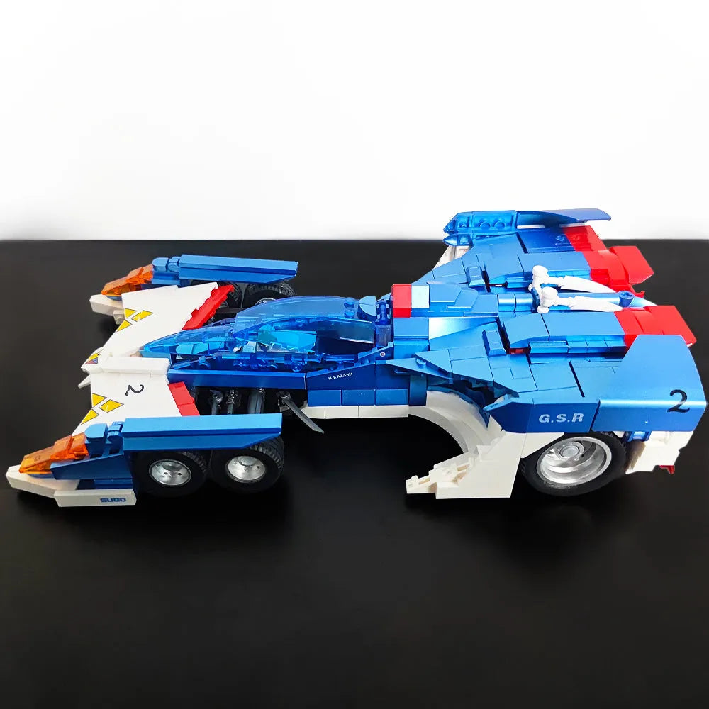 Building Blocks Tech MOC F1 SF 03 Formula One Racing Car Bricks Toy Construction Set Toys - 5