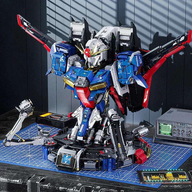 Building Blocks Transformation MOC Assault Bust Mech Robot Bricks Toy Construction Set Toys - 3