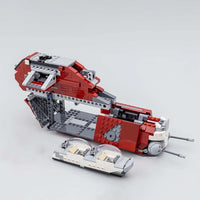 Thumbnail for Building Blocks Star Wars MOC Coruscant Guard Gunship Bricks Toy - 4
