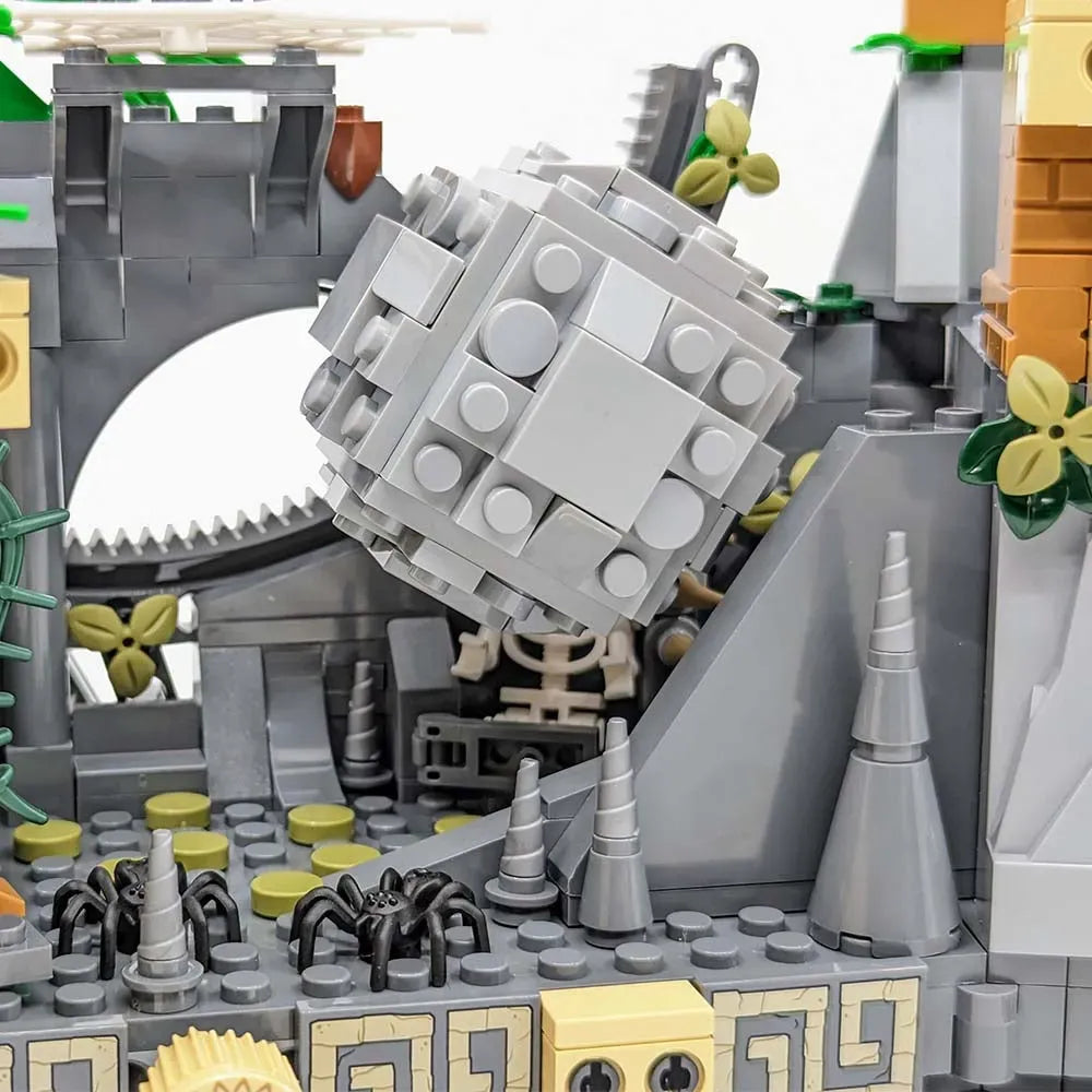 Building Blocks Movie Creator MOC Temple of the Golden Idol Bricks Toy - 6