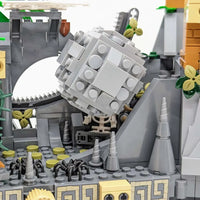 Thumbnail for Building Blocks Movie Creator MOC Temple of the Golden Idol Bricks Toy - 6