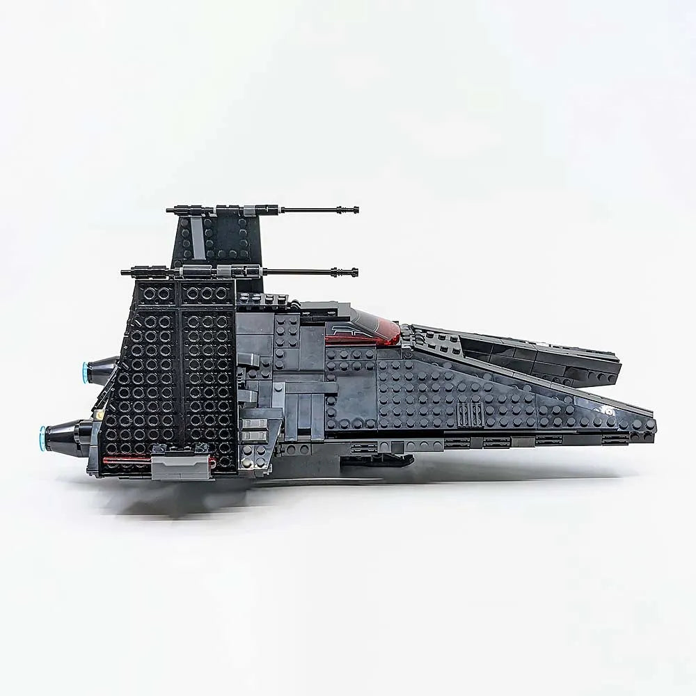 Building Blocks Star Wars MOC Inquisitor Transport Scythe Bricks Toy - 4